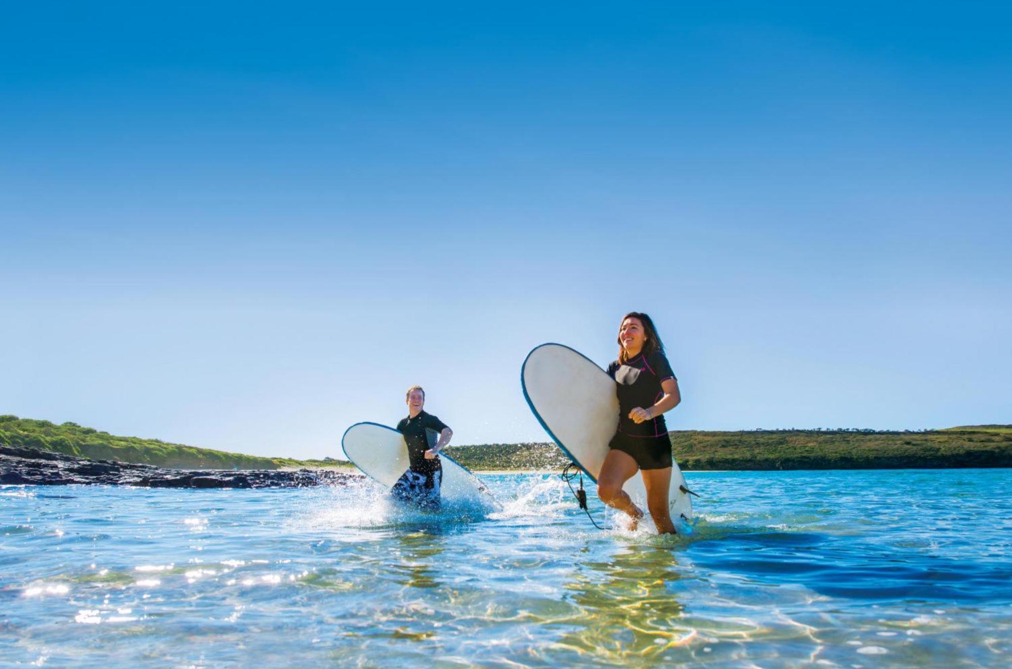 Surfrider Caravan Park Barrack Point Bagian luar foto