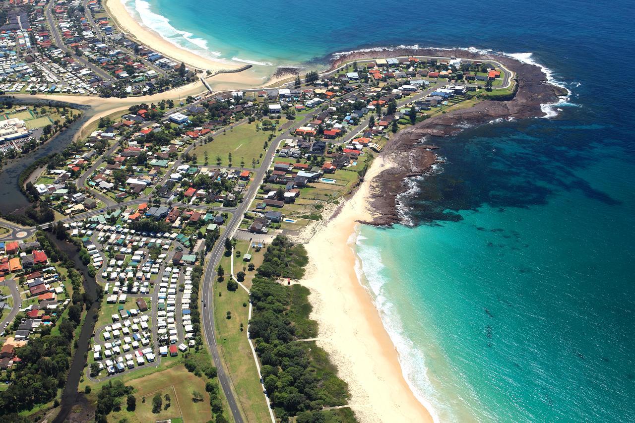 Surfrider Caravan Park Barrack Point Bagian luar foto